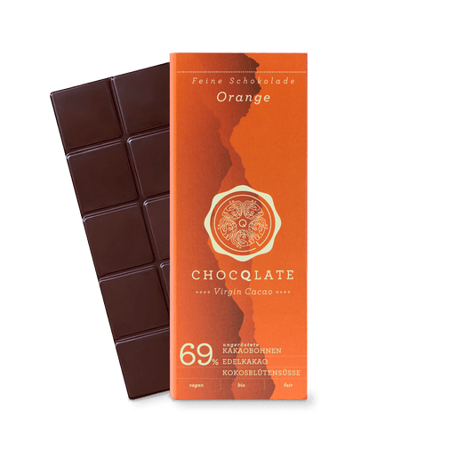 B-Ware, CHOCQLATE Bio Schokolade ORANGE - ChocQlate