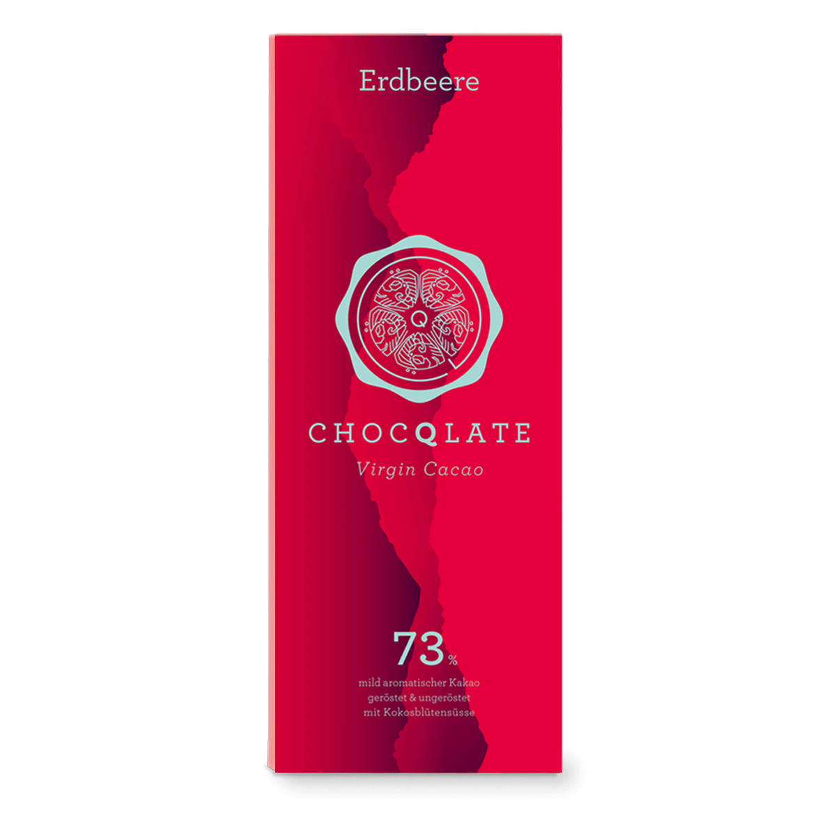 CHOCQLATE Bio Schokolade ERDBEERE 10er Packung