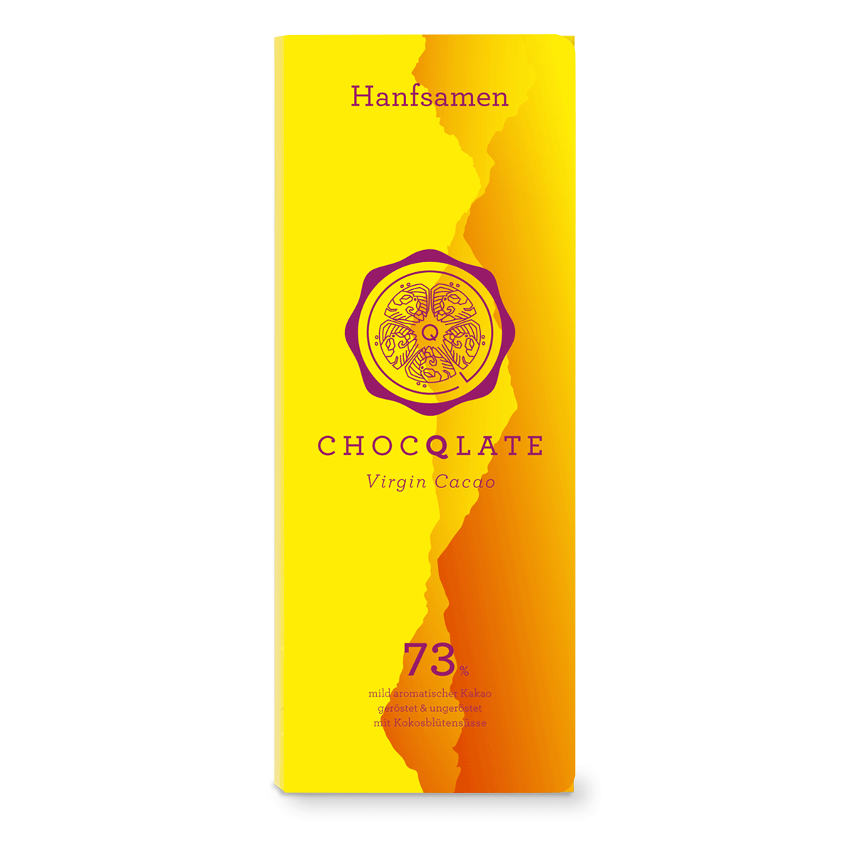 CHOCQLATE Bio Schokolade HANFSAMEN 10er Packung