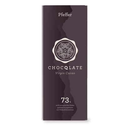 CHOCQLATE chocolat bio poivre au cacao vierge