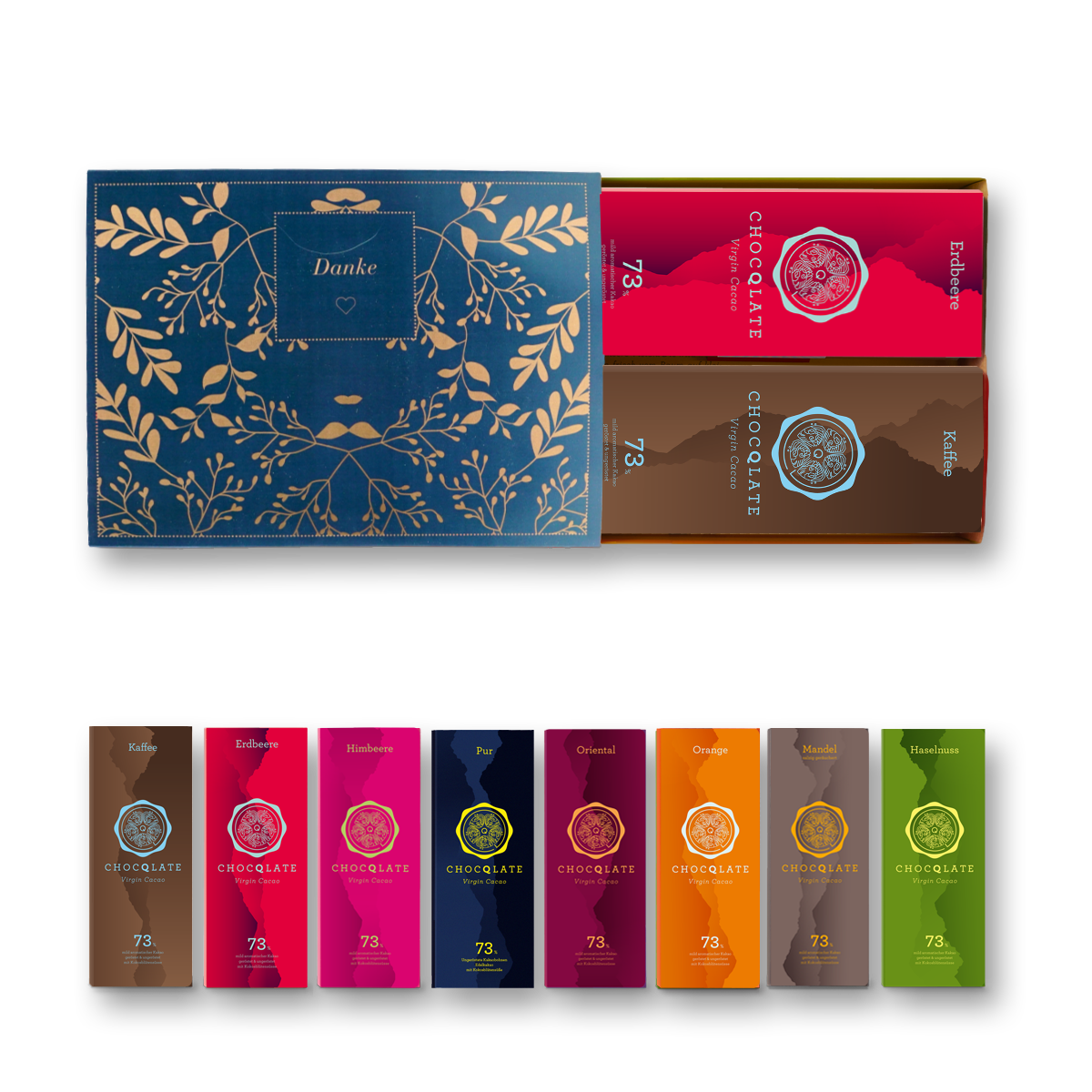 8er Geschenk Set "Danke"