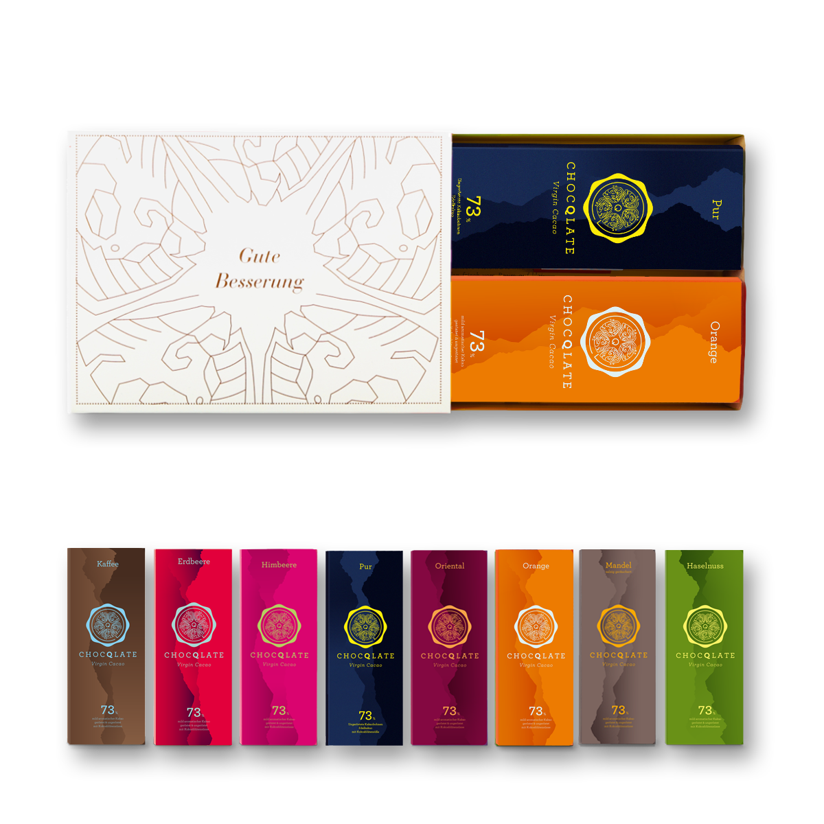 8er Geschenk Set "Gute Besserung"