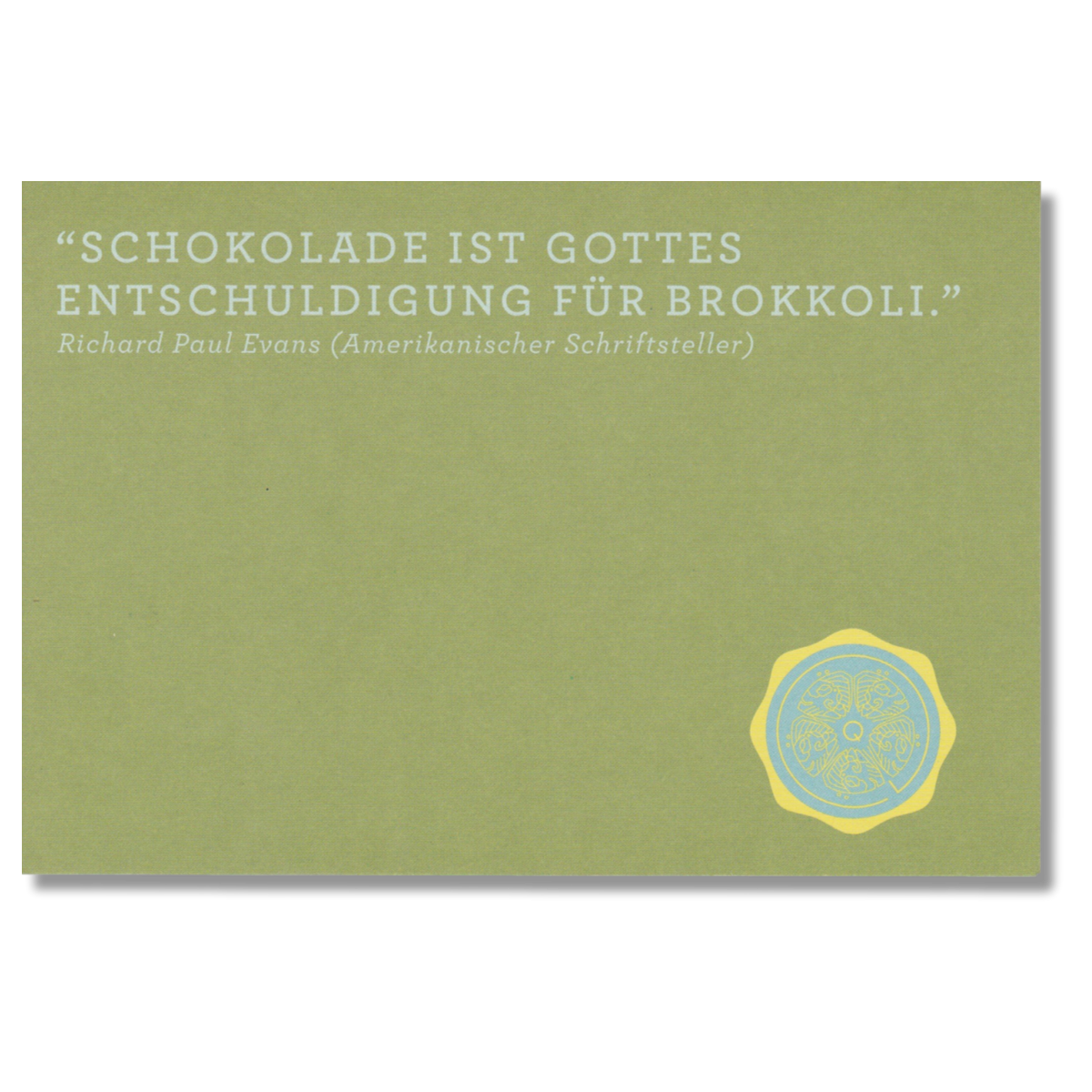 Grußkarte "Gottes Entschuldigung"