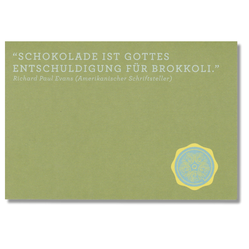 Grußkarte "Gottes Entschuldigung"