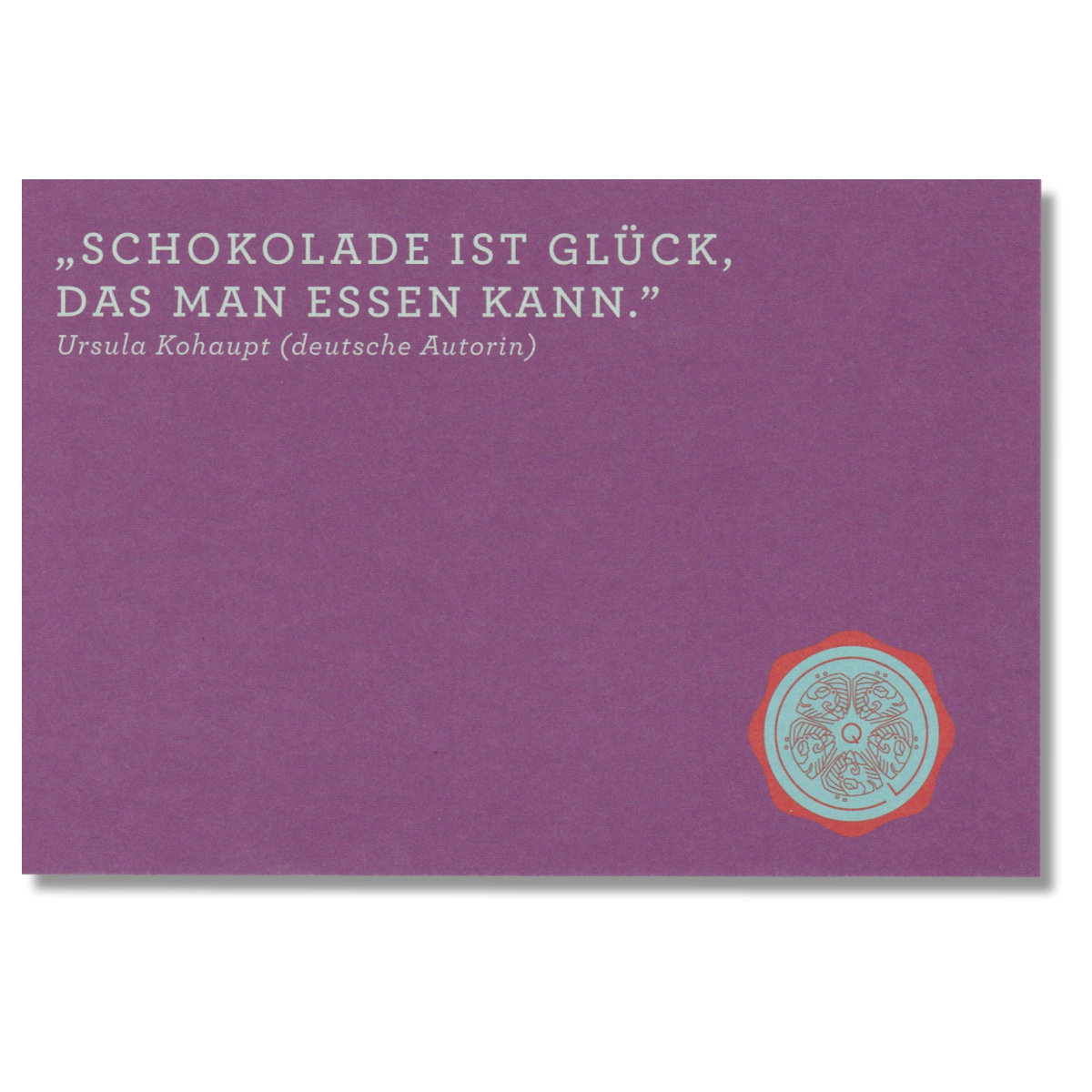 Grußkarte "Glück"