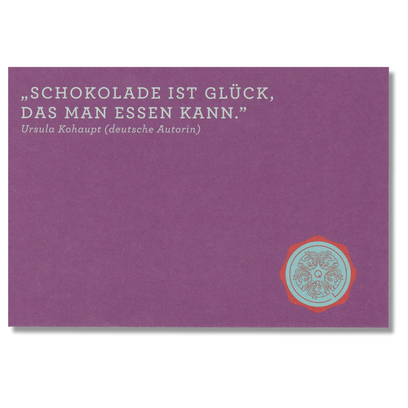 Grußkarte "Glück"