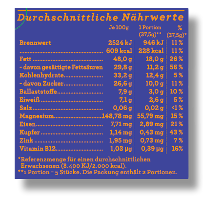 Weihnachts-Bioschokolade mit Lebkuchengewürz "Santa Claus"