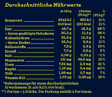 Weihnachts-Bioschokolade PUR "Stille Nacht"