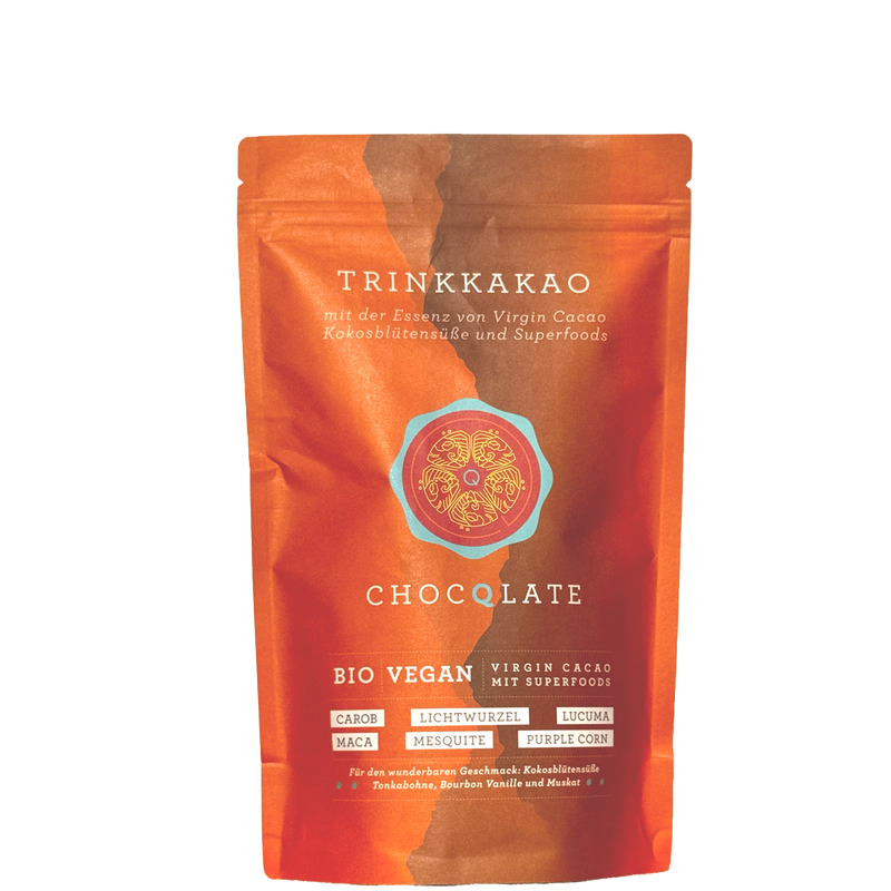 CHOCQLATE Bio Kakaogetränk mit Superfoods gesüßt 200 g – Produktansicht