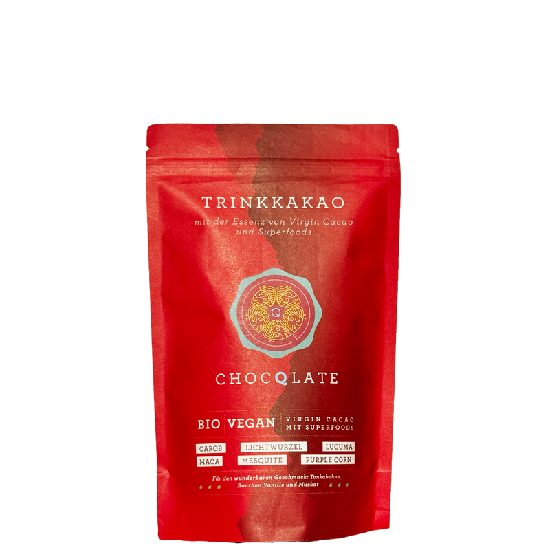 CHOCQLATE Bio Kakaogetränk mit Superfoods ungesüßt 200 g – Produktansicht