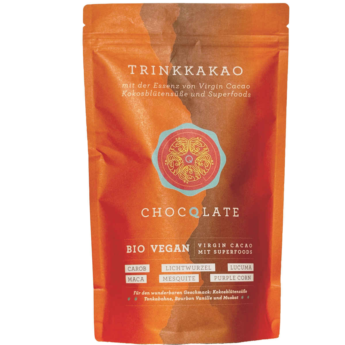 CHOCQLATE Bio Kakaogetränk mit Superfoods gesüßt 500 g – Produktansicht