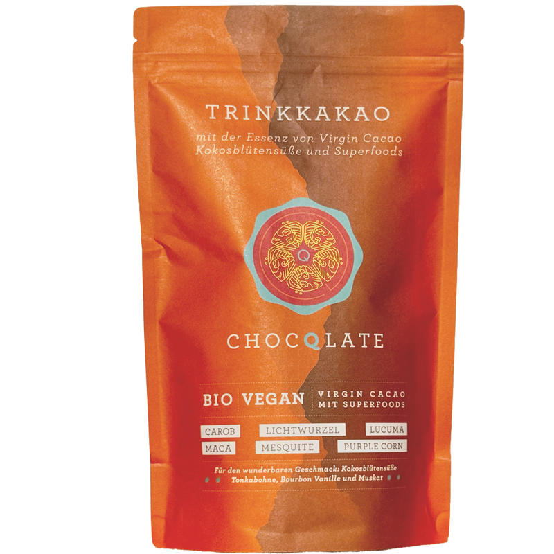 CHOCQLATE Bio Kakaogetränk mit Superfoods gesüßt 500 g – Produktansicht