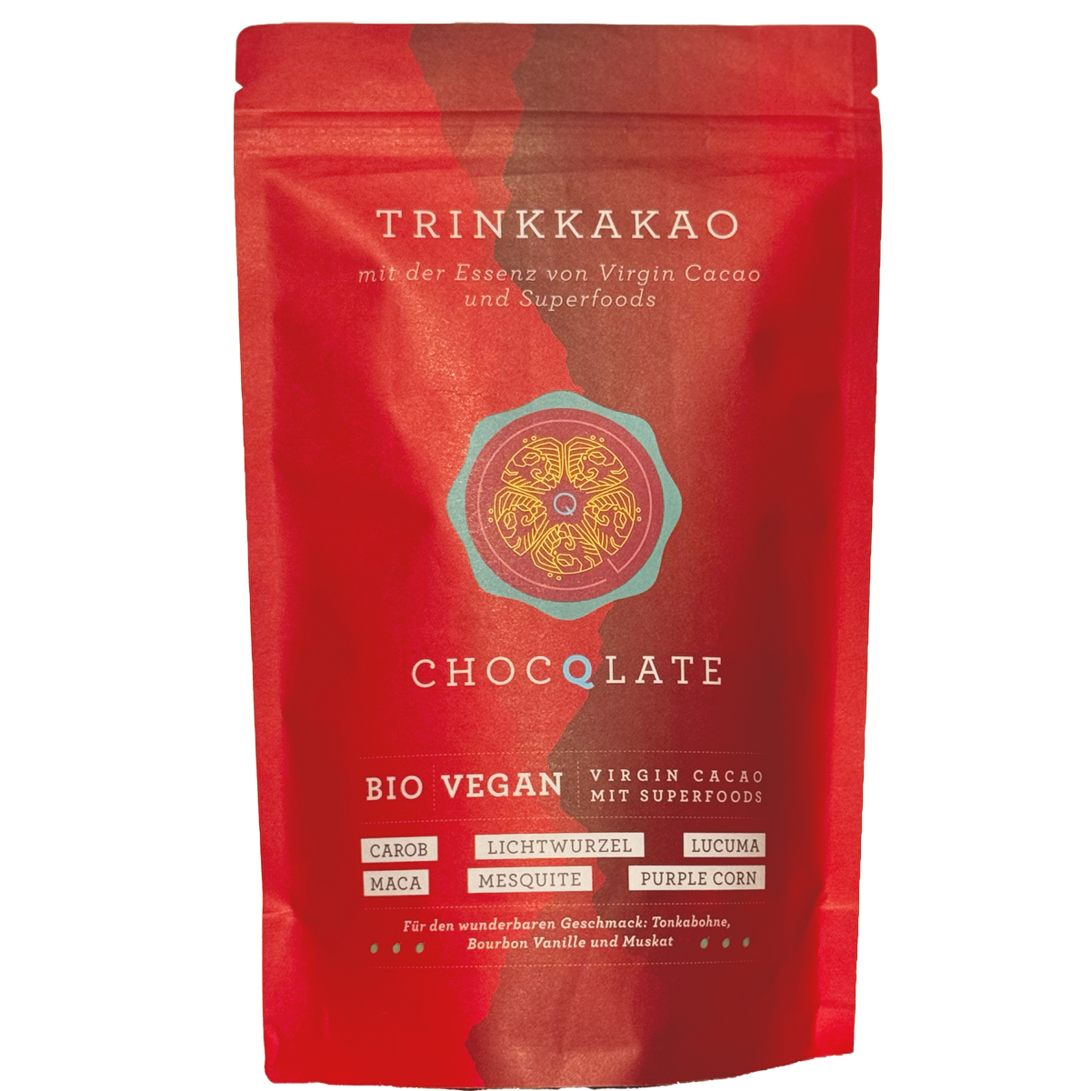 CHOCQLATE Bio Kakaogetränk mit Superfoods ungesüßt 500 g – Produktansicht