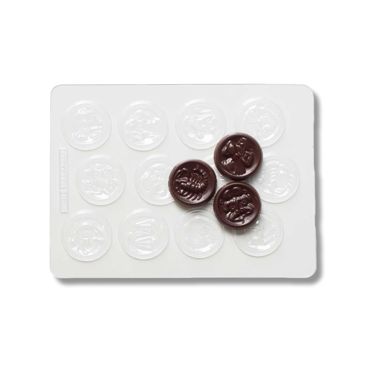 CHOCQLATE Schokoladenform STERNZEICHEN – Produktansicht