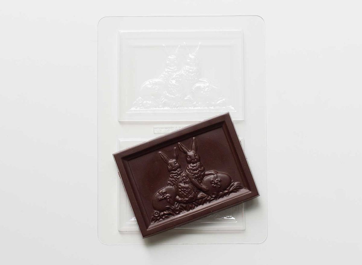CHOCQLATE Schokoladenform OSTERTAFEL – Produktansicht