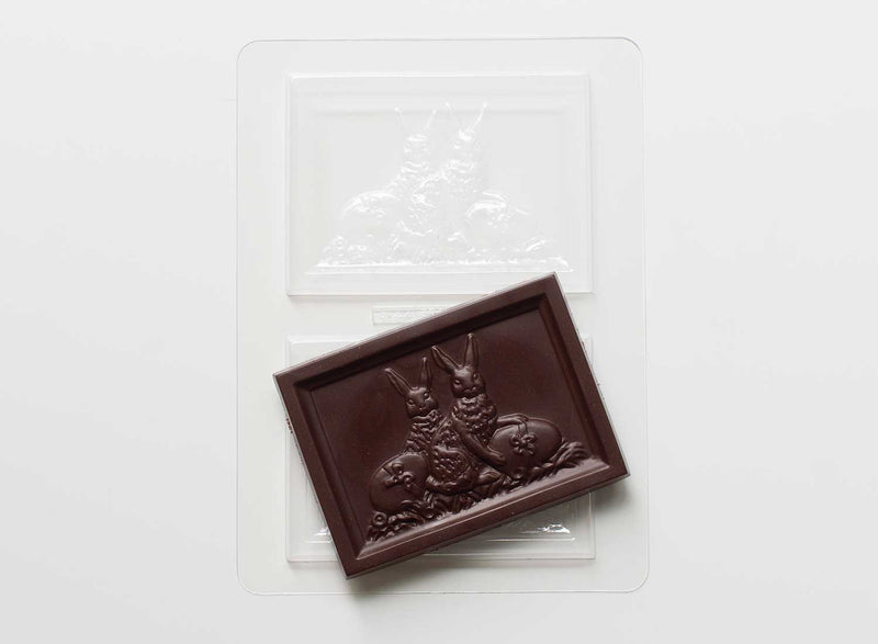 CHOCQLATE Schokoladenform OSTERTAFEL – Produktansicht