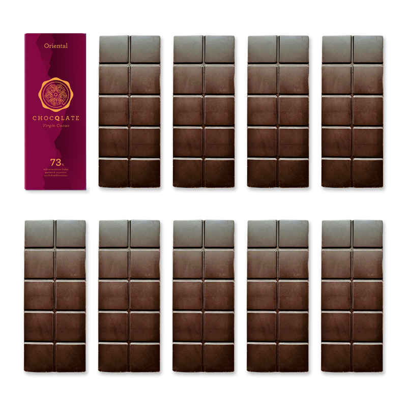 1+9 Refill Oriental Schokoladen 73% mit Virgin Cacao