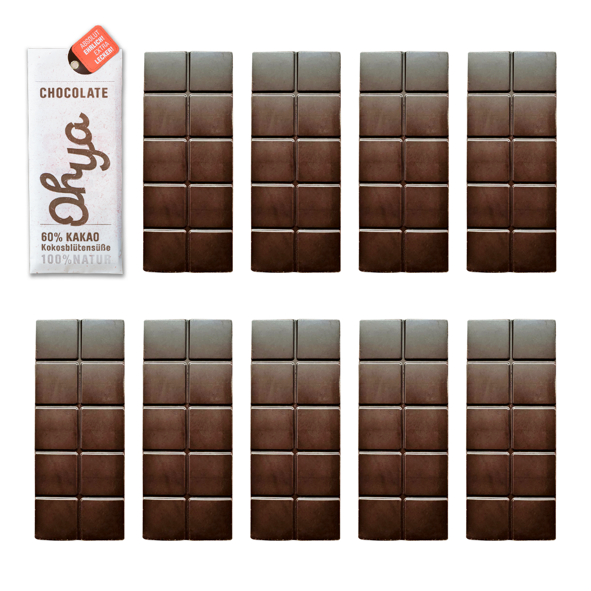 1+9 Refill OHYA Schokoladen 60%