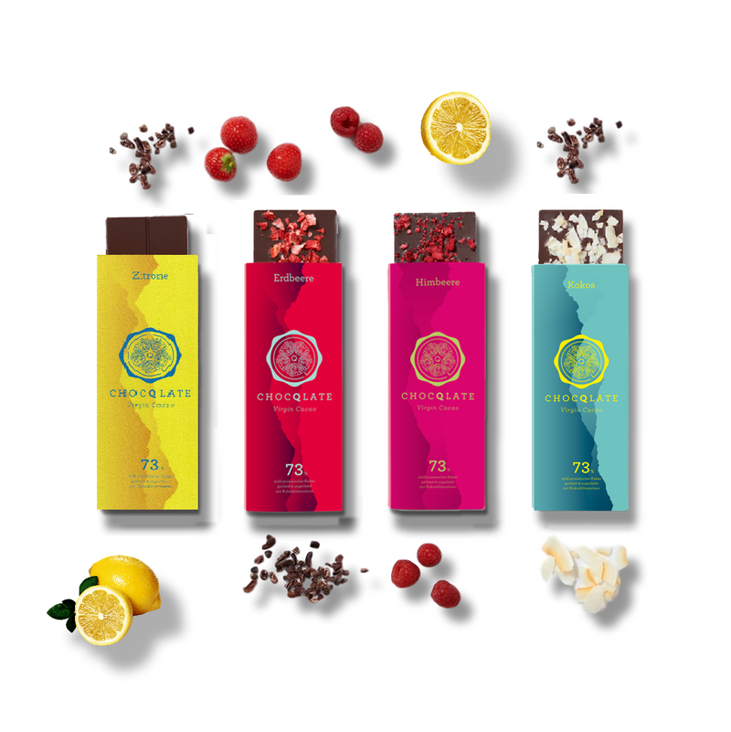 Sommer Box - 73% Zitrone, Erdbeere, Himbeere, Kokosnuss