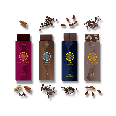 Marakesh Box - 73% Oriental, Kaffee, Pur, Mandel