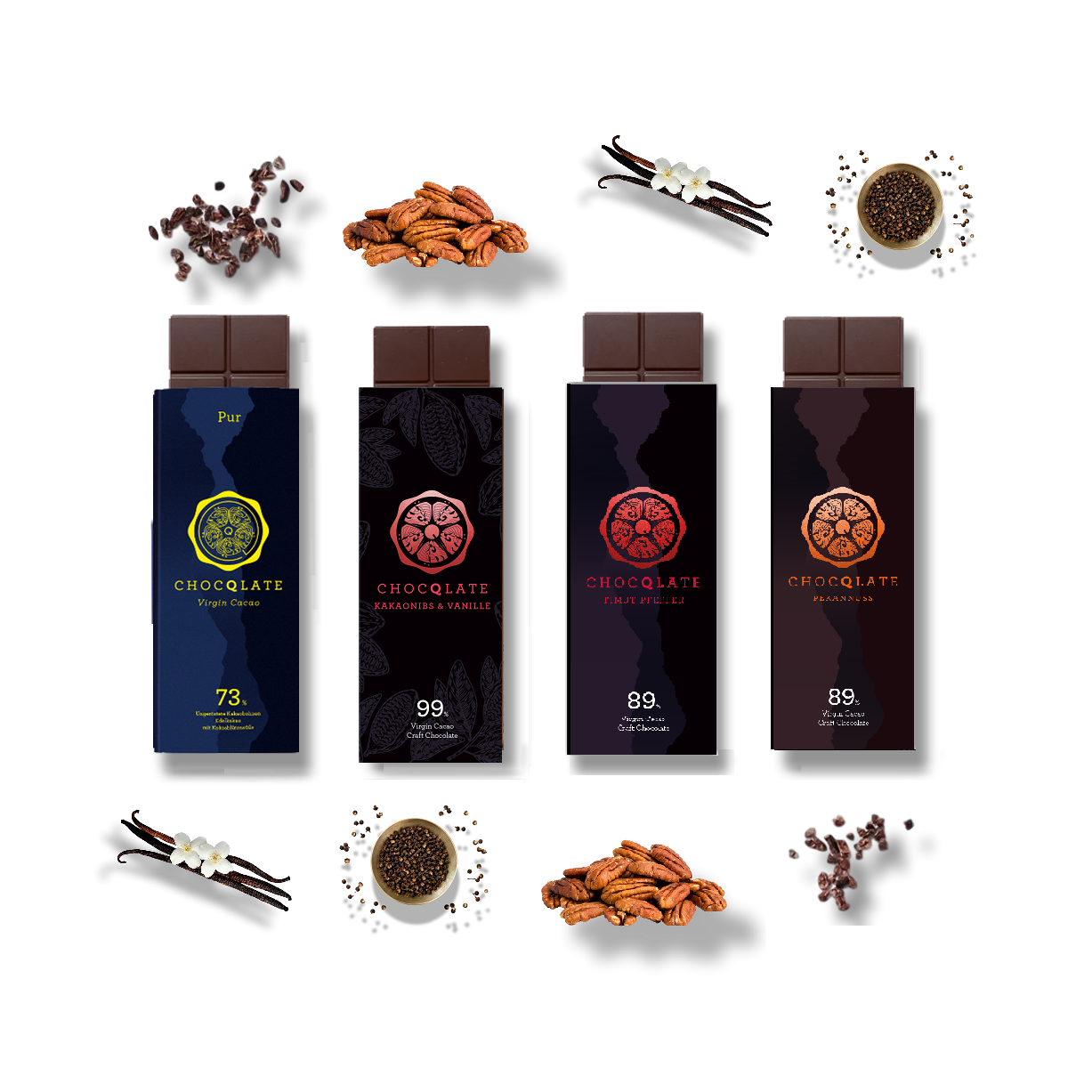 CHOCQLATE Schokoladen-Tasting-Set