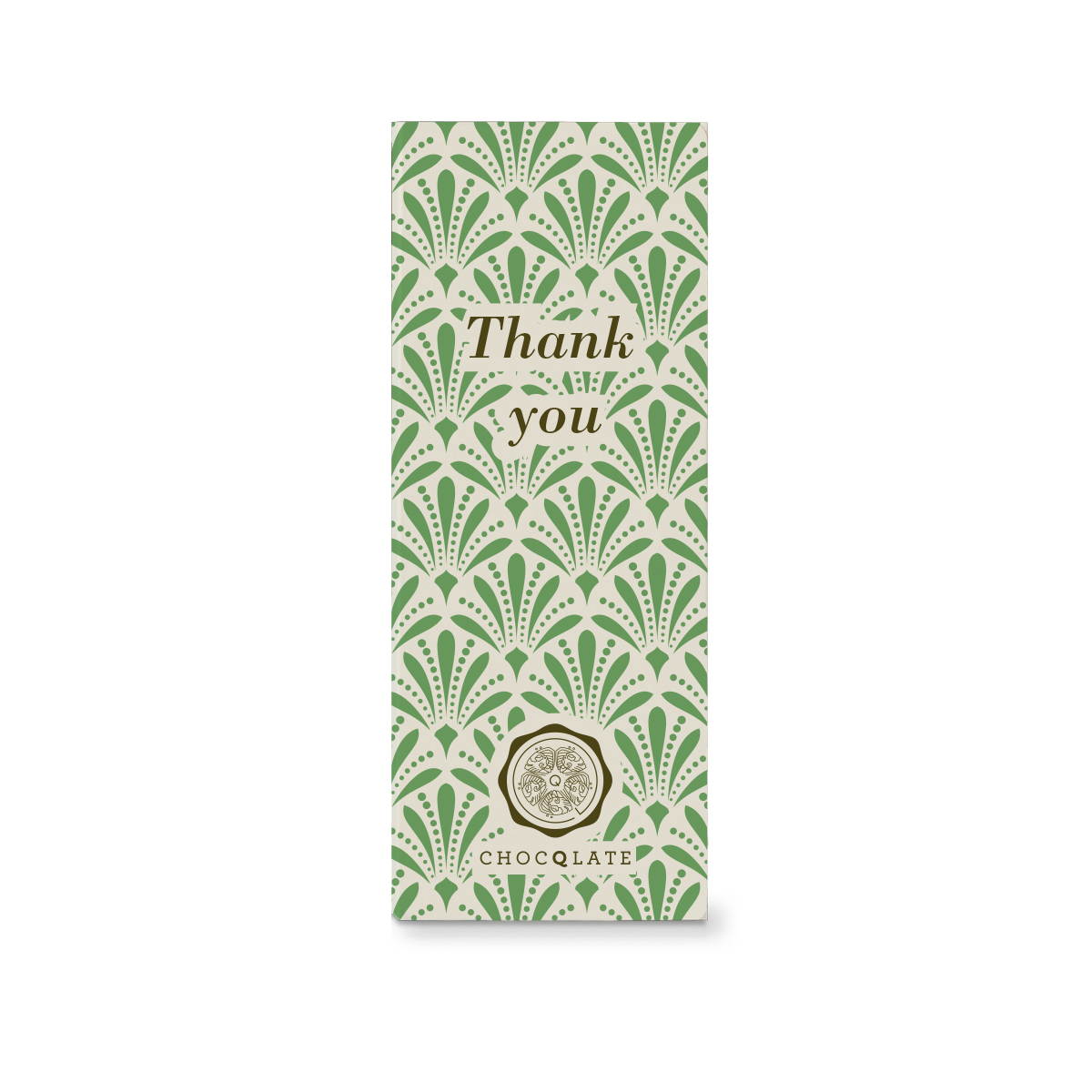 "Thank you" CHOCQLATE organic chocolate 50% cacao