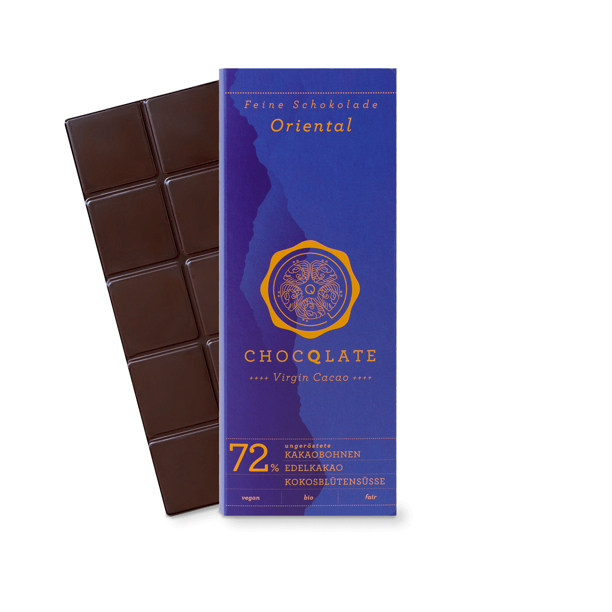 B-Ware, CHOCQLATE Bio Schokolade ORIENTAL - ChocQlate