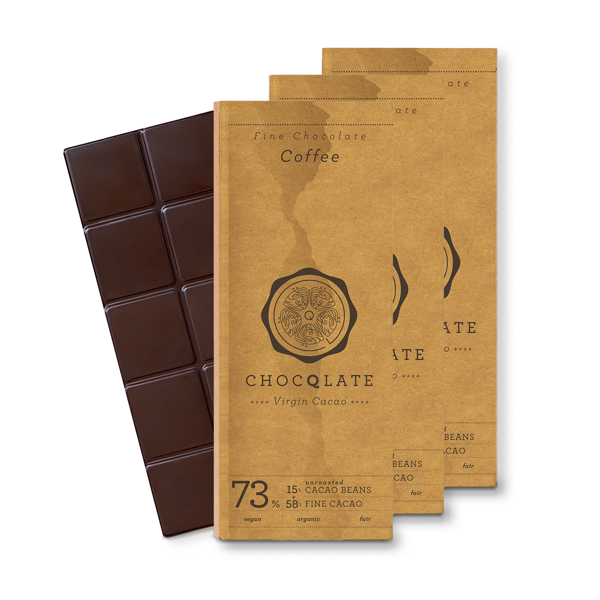 CHOCQLATE pure organic chocolate with virgin cocoa