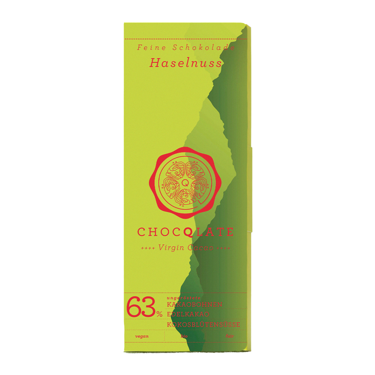Coffret Chocolat N ° 05 Noisette - Framboise - Pur - Fleur de Sel